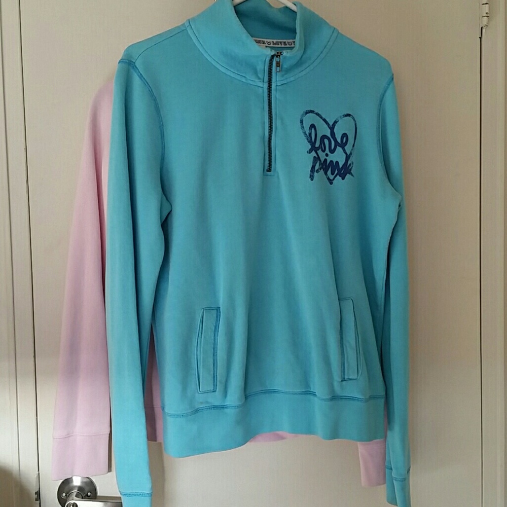Blue PINK hoodie